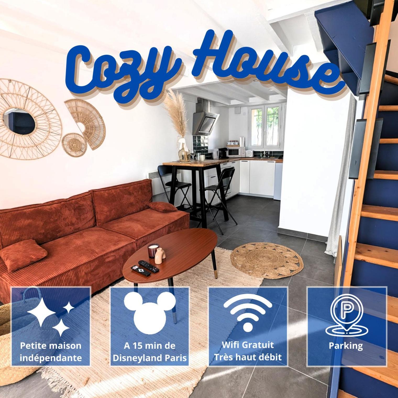 Cozy House - 15 Min Disneyland - 2 Parkings - Fibre Nanteuil-les-Meaux ภายนอก รูปภาพ